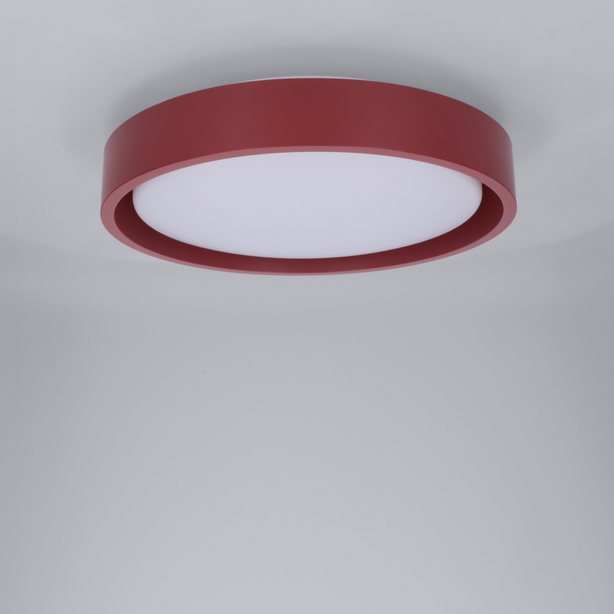 Brilagi - LED-Deckenleuchte MATTEO LED/24W/230V Ø 31 cm rot