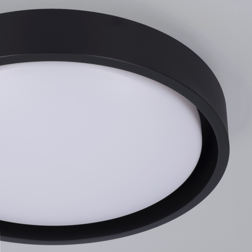 Brilagi - LED-Deckenleuchte MATTEO LED/24W/230V Ø 31 cm schwarz