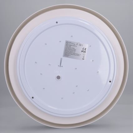 Brilagi - LED-Deckenleuchte MATTEO LED/24W/230V Ø 31 cm taupe