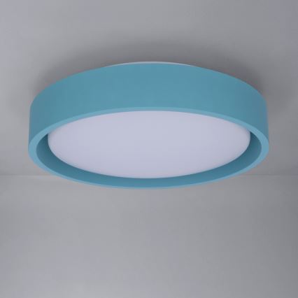 Brilagi - LED-Deckenleuchte MATTEO LED/24W/230V Ø 31 cm türkis