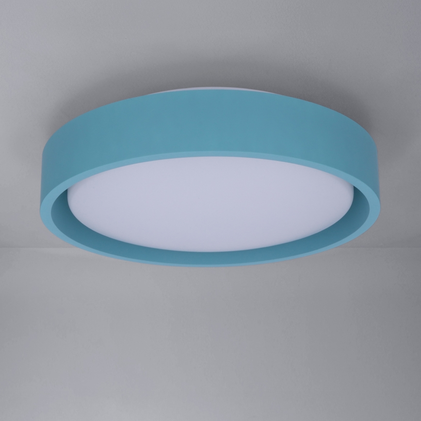 Brilagi - LED-Deckenleuchte MATTEO LED/24W/230V Ø 31 cm türkis