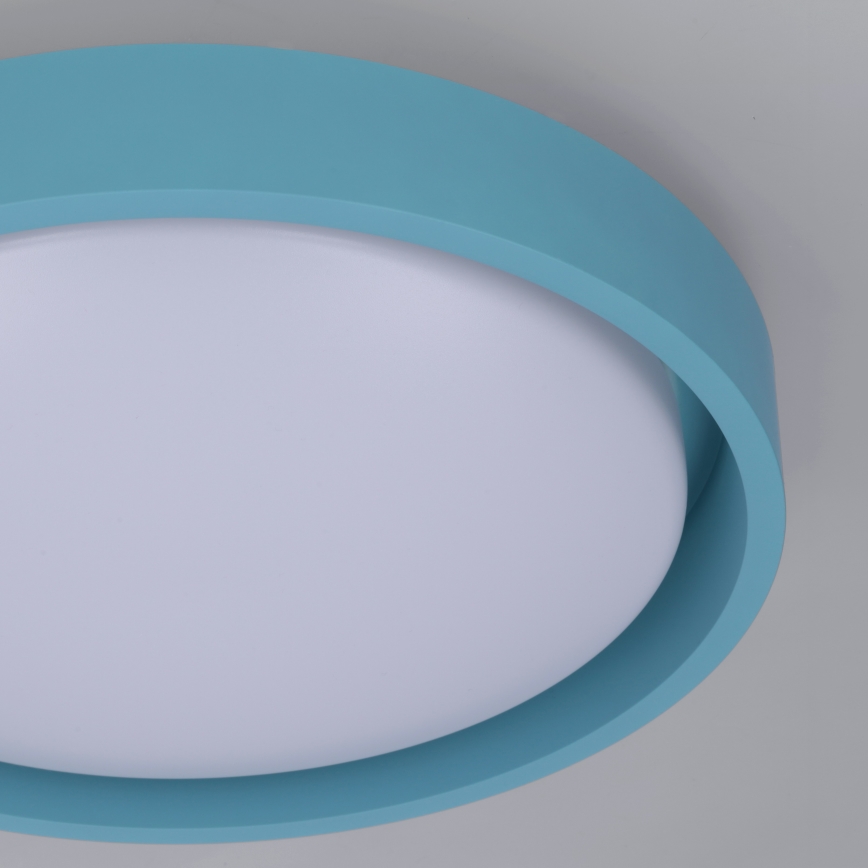 Brilagi - LED-Deckenleuchte MATTEO LED/24W/230V Ø 31 cm türkis