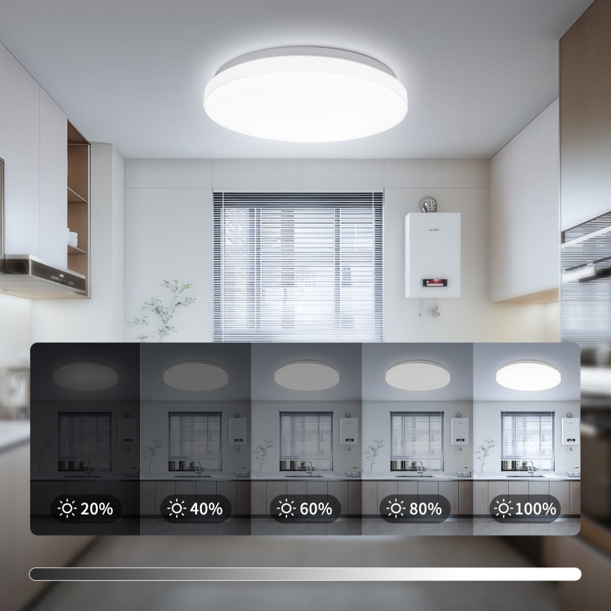 Brilagi - LED-Deckenleuchte MILKY WAY LED/24W/230V 3000/4000/6500K Ø 38 cm