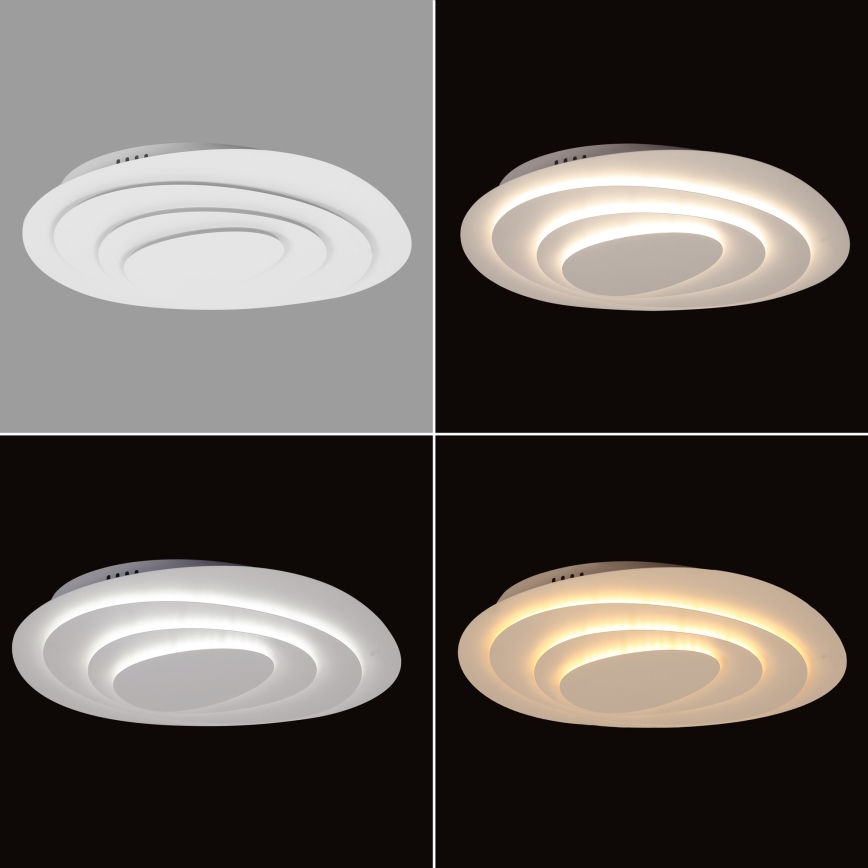Brilagi - dimmbare LED-Deckenleuchte MODERN MINI LED/48W/230V 3000-6000K 41x34,3 cm + Fernbedienung