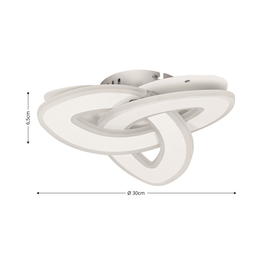 Brilagi - LED dimmbares Deckenleuchte MODERN MINI LED/49W/230V 3000/4000/6000K 30x30 cm + Fernbedienung