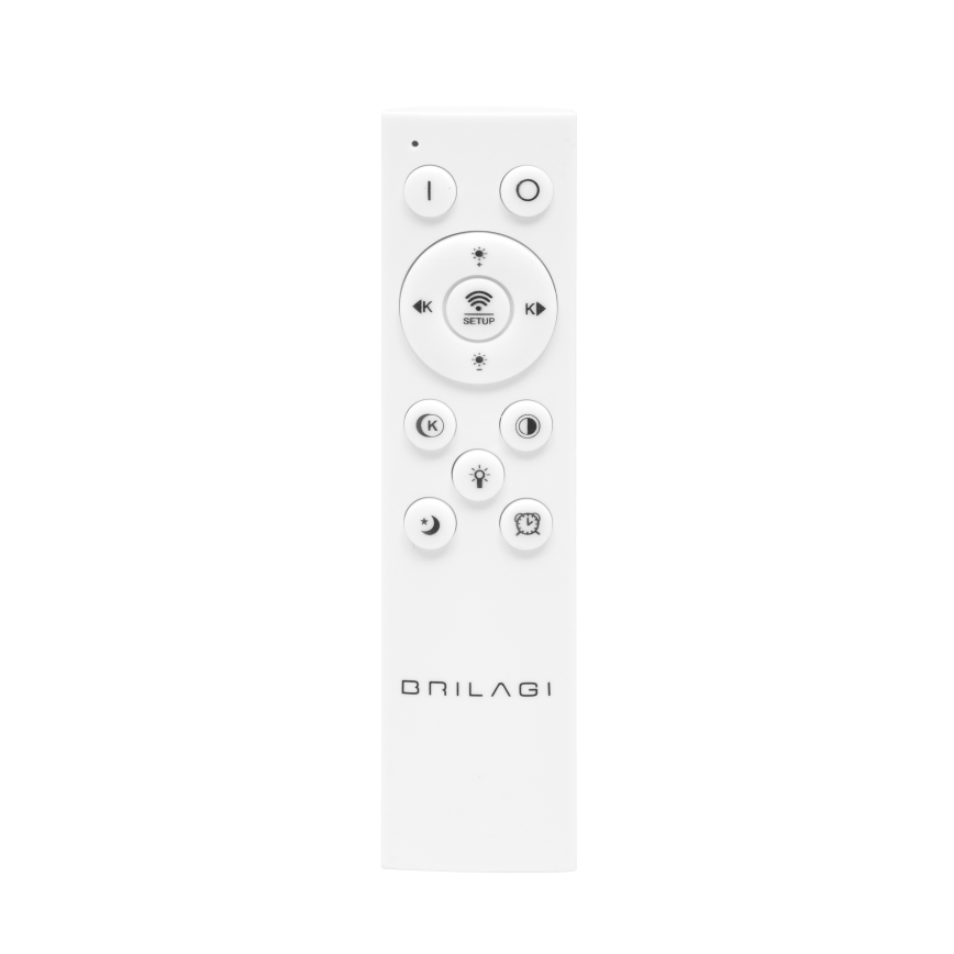 Brilagi - Dimmbare LED-Deckenleuchte MODERN MINI LED/53W/230V 3000/4000/6000K d 30 cm + Fernbedienung