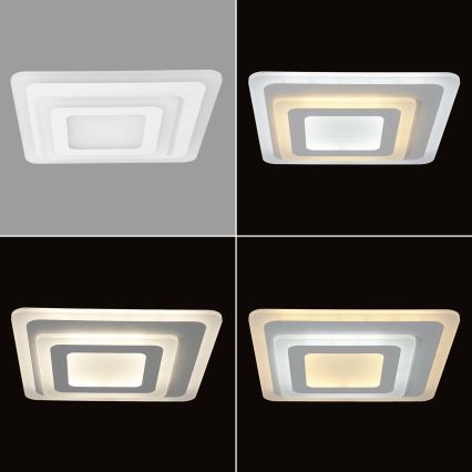 Brilagi - LED dimmbares Deckenleuchte MODERN MINI LED/65W/230V 3000/4000/6000K 37x37 cm + Fernbedienung