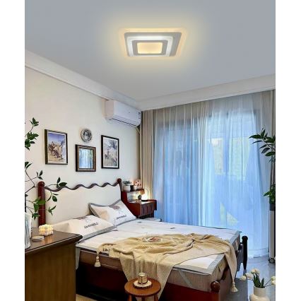 Brilagi - LED dimmbares Deckenleuchte MODERN MINI LED/65W/230V 3000/4000/6000K 37x37 cm + Fernbedienung