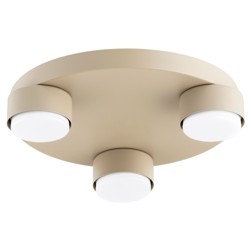 Brilagi - LED-Deckenleuchte MONO 3xGX53/30W/230V, Ø 30 cm, Beige
