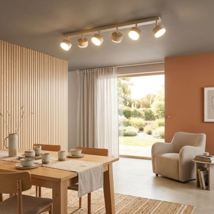 Brilagi - LED-Deckenleuchte MONO 6xGX53/30W/230V beige/gold