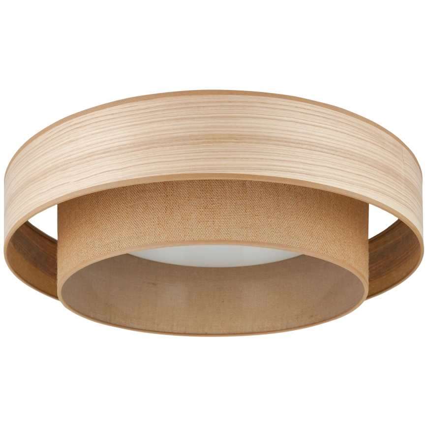 Brilagi - LED-Deckenleuchte MONTANA BOHO LED/26W/230V d 60 cm braun