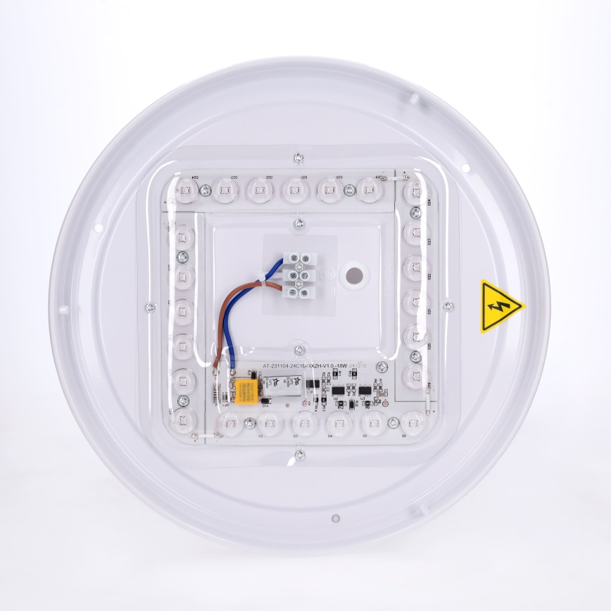 BRILAGI - LED Deckenleuchte PILANA LED/24W/230V Eiche/Gold Ø 30 cm