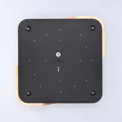 Brilagi - LED-Deckenleuchte PILANA LED/24W/230V Eiche/schwarz 32x32 cm