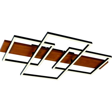 Brilagi - LED Deckenleuchte PLANK LED/35W/230V 4000K 55x90 cm Holz
