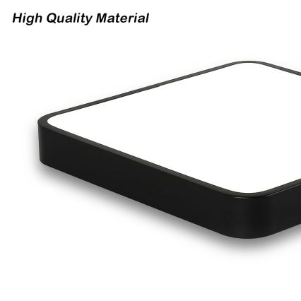 Brilagi - LED Deckenleuchte POOL LED/48W/230V 3000/4500/6000K 50x50 cm schwarz