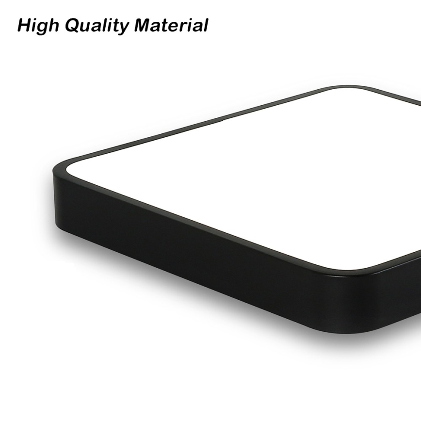 Brilagi - LED Deckenleuchte POOL LED/48W/230V 3000/4500/6000K 50x50 cm schwarz
