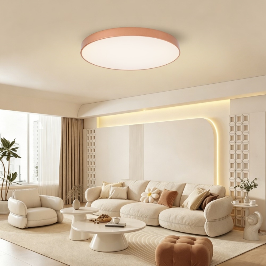 Brilagi - LED-Deckenleuchte POOL LED/100W/230V 3000/4000/6000K Ø 80 cm, Bronze