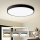 Brilagi - LED-Deckenleuchte POOL LED/100W/230V 3000/4000/6000K Ø 80 cm schwarz