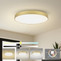 Brilagi - LED-Deckenleuchte POOL LED/128W/230V 3000/4000/6000K Ø 100 cm goldfarben