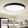 Brilagi - LED-Deckenleuchte POOL LED/128W/230V 3000/4000/6000K Ø 100 cm schwarz