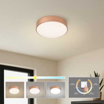 BRILAGI - LED-Deckenleuchte POOL LED/24W/230V 3000/4000/6000K Ø 20 cm kupferfarben