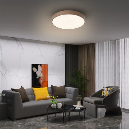 Brilagi - LED-Deckenleuchte POOL LED/36W/230V 3000/4000/6000K Ø 30 cm braun