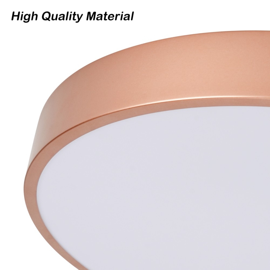 Brilagi - LED-Deckenleuchte POOL LED/36W/230V 3000/4000/6000K Durchmesser 30 cm bronzefarben