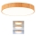 Brilagi - LED-Deckenleuchte POOL LED/36W/230V 3000/4000/6000K Ø 30 cm Holzdekor
