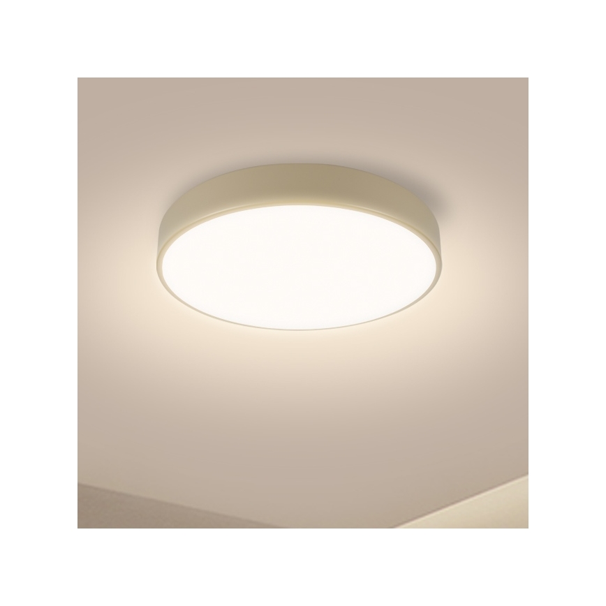 Brilagi - LED-Deckenleuchte POOL LED/36W/230V 3000/4500/6000K Ø 30 cm beige