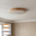 Brilagi - LED-Deckenleuchte POOL LED/48 W/230 V 3000/4000/6000 K Ø 40 cm Holzdekor
