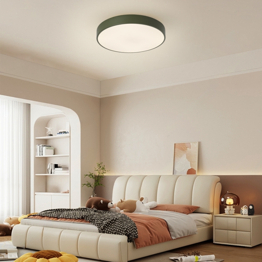 Brilagi - LED Deckenleuchte POOL LED/48W/230V 3000/4000/6000K Durchmesser 40 cm grün