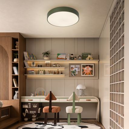 Brilagi - LED Deckenleuchte POOL LED/48W/230V 3000/4000/6000K Durchmesser 40 cm grün