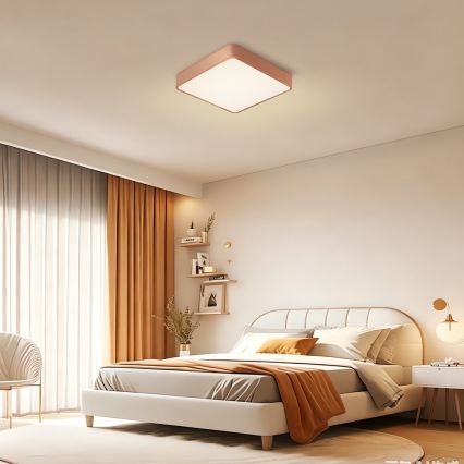 Brilagi - LED-Deckenleuchte POOL LED/48W/230V 3000/4000/6000K 50x50 cm bronzefarben