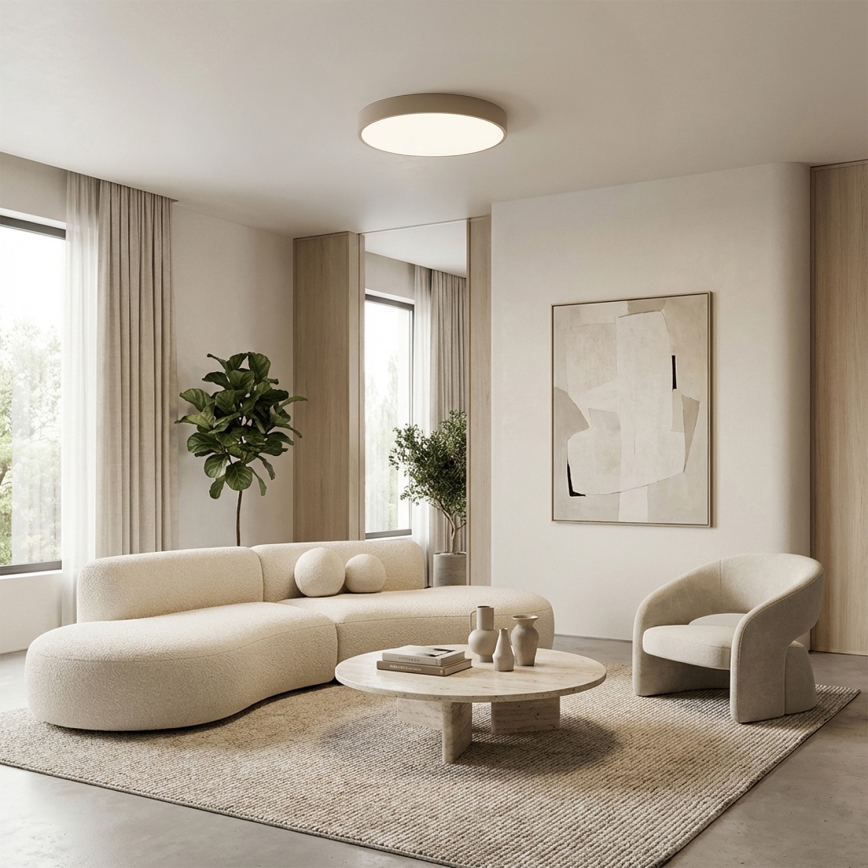 Brilagi - LED-Deckenleuchte POOL LED/48W/230V 3000/4000/6000K Ø 40 cm beige