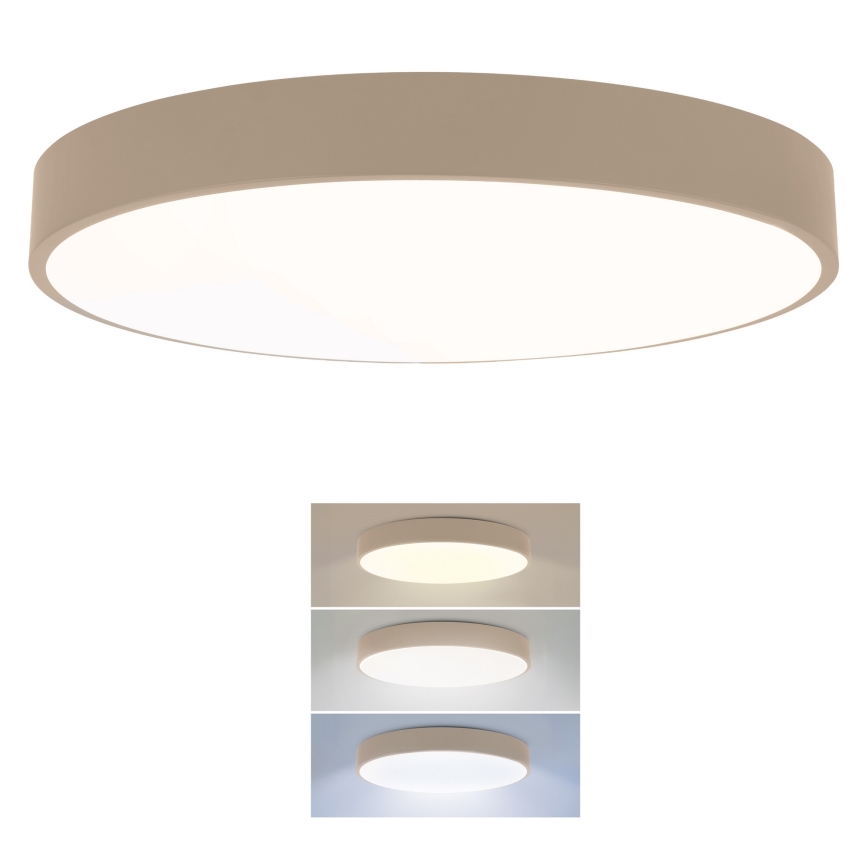 Brilagi - LED-Deckenleuchte POOL LED/48W/230V 3000/4000/6000K Ø 40 cm beige