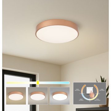 Brilagi - LED-Deckenleuchte POOL LED/48W/230V 3000/4000/6000K Ø 40 cm bronzefarben