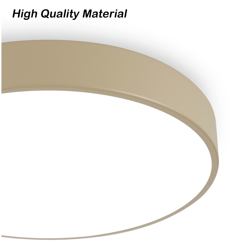 Brilagi - LED-Deckenleuchte POOL LED/48W/230V 3000/4500/6000K Ø 40 cm beige