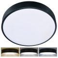 Brilagi - LED Deckenleuchte POOL LED/48W/230V 3000/4500/6000K Ø 40 cm schwarz
