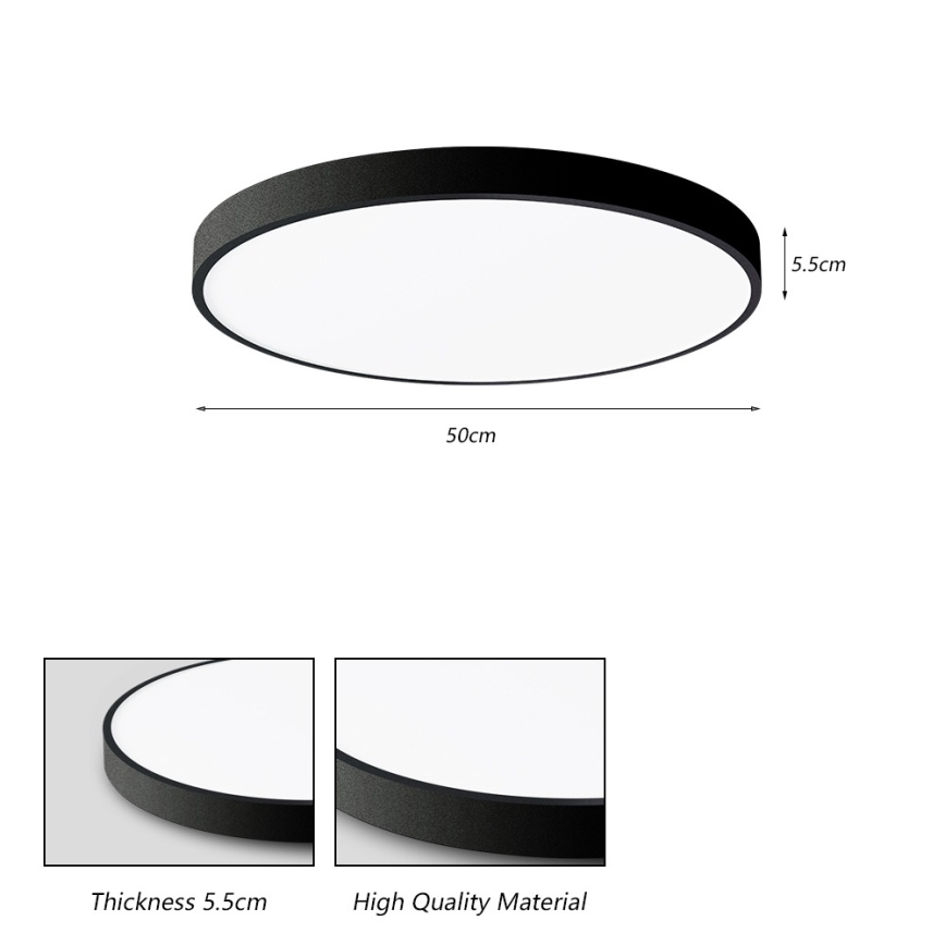 Brilagi - LED-Deckenleuchte POOL LED/60W/230V 3000/4000/6000K 50 cm