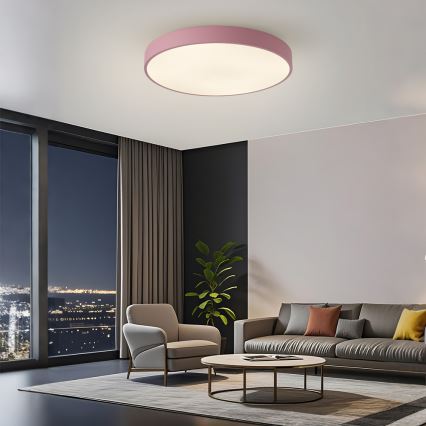 Brilagi - LED-Deckenleuchte POOL LED/60W/230V 3000/4000/6000K Ø 60 cm rosa