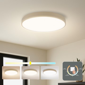 Brilagi - LED Deckenleuchte POOL LED/60W/230V 3000/4000/6000K Ø 50 cm beige