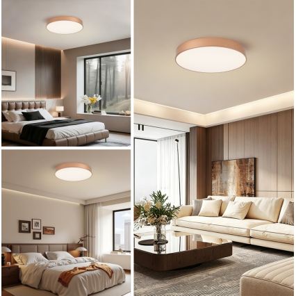 Brilagi - LED-Deckenleuchte POOL LED/60W/230V 3000/4000/6000K Ø 50 cm bronze