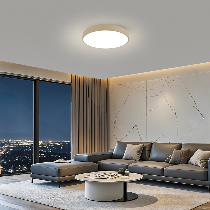 Brilagi - LED-Deckenleuchte POOL LED/60W/230V 3000/4000/6000K Ø 60 cm Beige