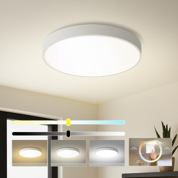 Brilagi - LED-Deckenleuchte POOL LED/60W/230V 3000/4000/6000K Ø 60 cm weiß