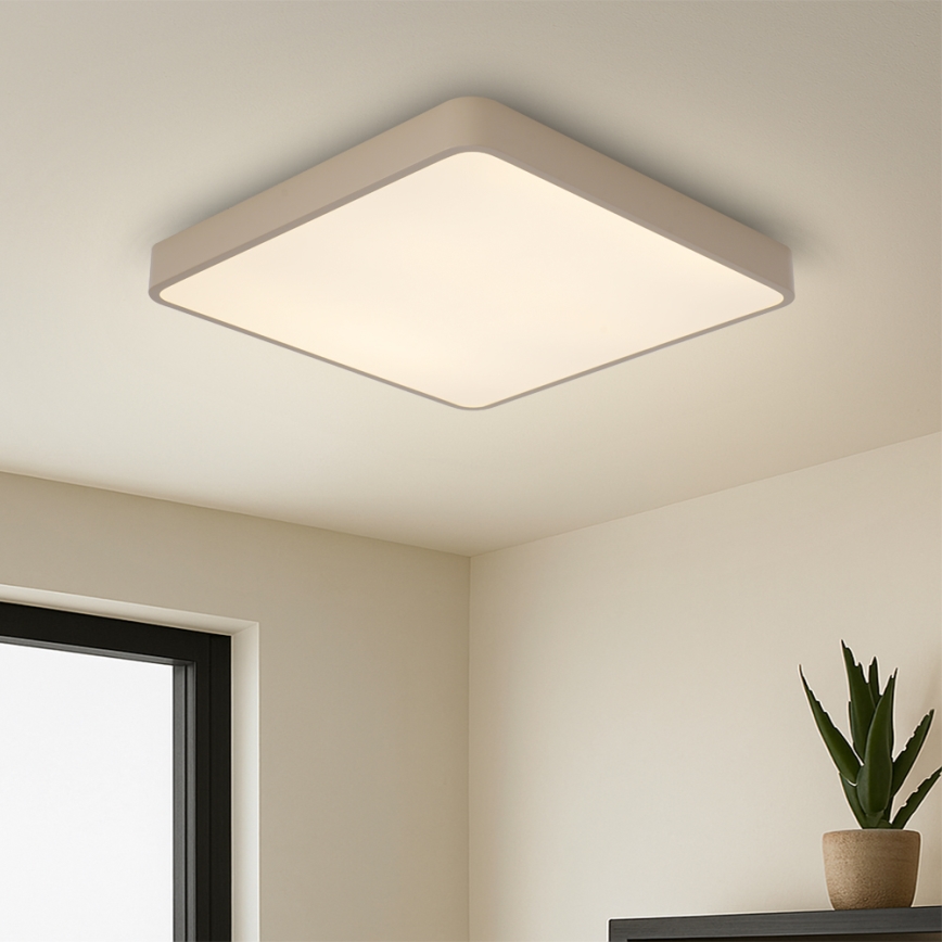 BRILAGI - LED-Deckenleuchte POOL SQUARE LED/36W/230V 3000/4000/6000K 40x40 cm beige