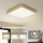 Brilagi - LED Deckenleuchte POOL SQUARE LED/36W/230V 3000/4000/6000K 40x40 cm goldfarben
