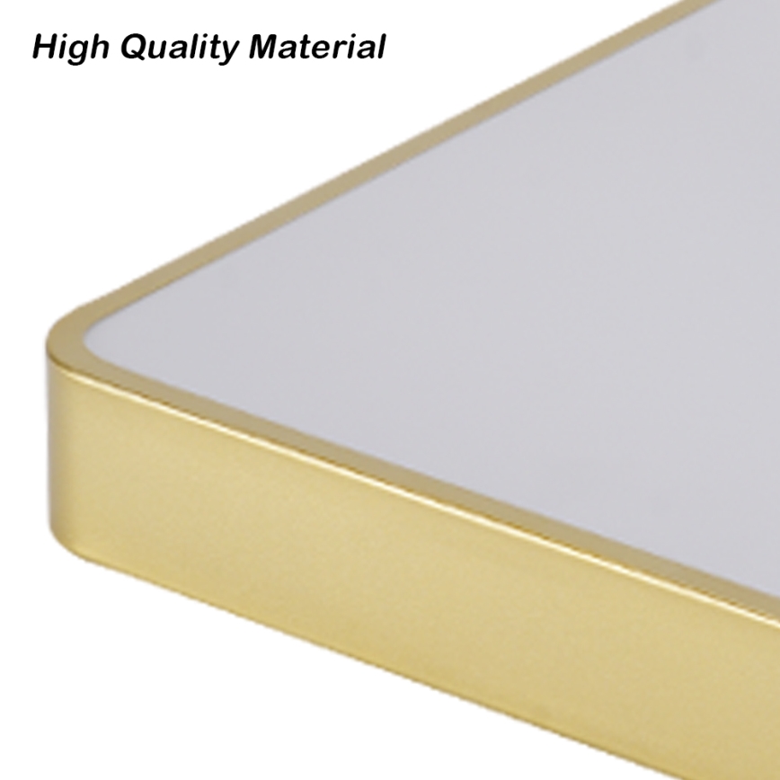 Brilagi - LED Deckenleuchte POOL SQUARE LED/36W/230V 3000/4000/6000K 40x40 cm goldfarben