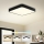 Brilagi - LED Deckenleuchte POOL SQUARE LED/36W/230V 3000/4000/6000K 40x40 cm schwarz