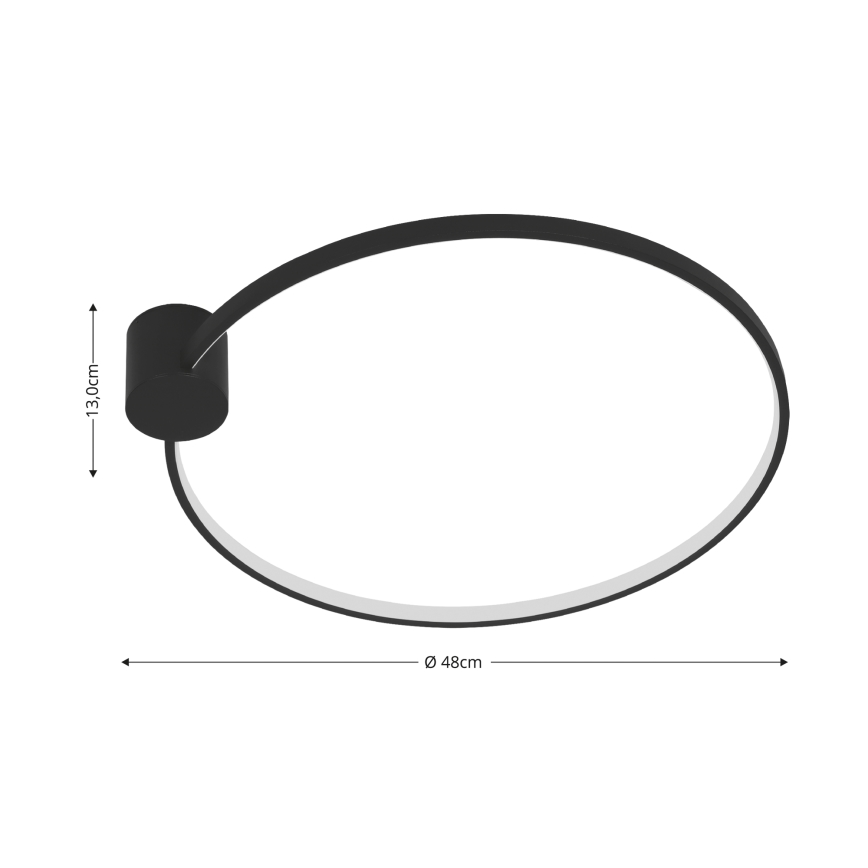 Brilagi - LED-Deckenleuchte RINGO LED/18W/230V Ø 50 cm
