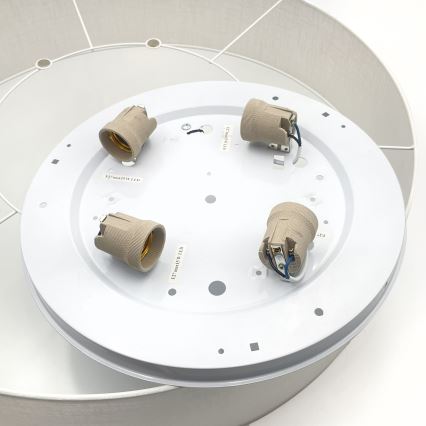 Brilagi - LED-Deckenleuchte SIRIJA 4xE27/15W/230V Ø 60 cm weiß